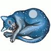 Lunar Cat dreaming 