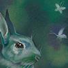 "Rabbit Spirit". One in a series of animal spirits. 