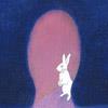 Illustration inspired by "The Velveteen Rabbit" by Margery Williams - back end papers of book